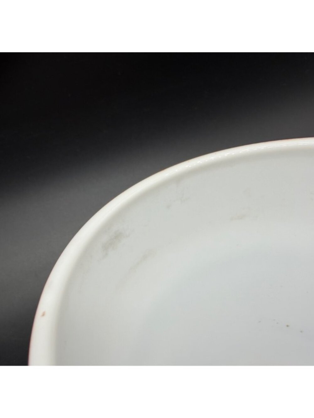 Vintage Planter Ribbed Flower Pot Milk Glass Hazel Atlas Moderntone Platonite - Picture 12 of 14